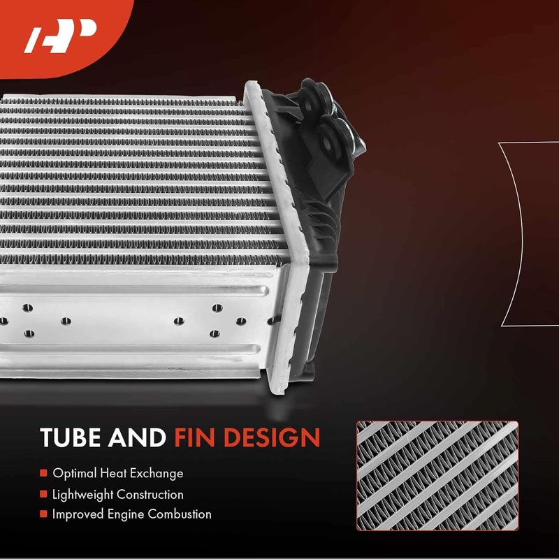A-Premium Turbo Intercooler Compatible with Volkswagen Golf 2006 1.8L 1.9L, Jetta 2006 1.9L 2.0L, Turbocharged - Image 2